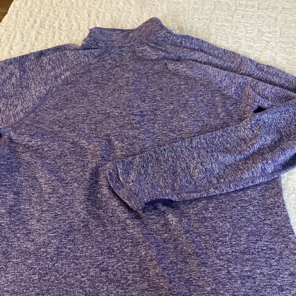 Baltimore Ravens Pullover Womens XL Purple Nike Dri-Fit 1/4 Zip Team Apparel NFL - Picture 7 of 8